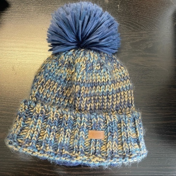 Burton Snowboarding Winter Pom Pom Beanie Hat - Picture 4 of 8